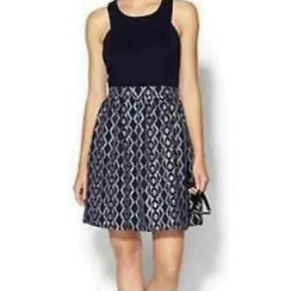Anthropologie Sunday in Brooklyn Jacquard Sleeveless Dress